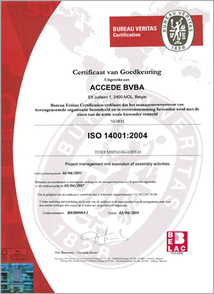 Accede - Certificates